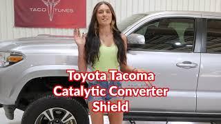 2016-2023 Toyota Tacoma Catalytic Converter Security Plate Installation - Protect your cats