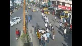 Terrible Accident  Car Hits Auto  Live Accidents in India  Tirupati Traffic Police