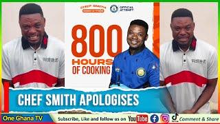 Chef Smith Cres Confesses And Apologises - I Registered But Wasnt Accepted to Do The Cook A Thon