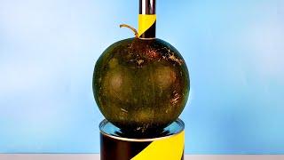 HYDRAULIC FINGER PRESS AGAINST WATERMELON