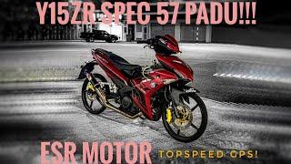 Y15ZR  TOPSPEED Y15 SPEC 57 ESR MOTOR ENJIN BAWAH STANDARD TAPI PADU