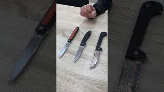Новые складные ножи на подшипниках #knife #нож #кузницаназарова #ножиручнойработы #ножи #купитьнож