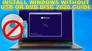 Install Windows 10 Directly from your HDD or SSD and without USB or DVD 2020 Guide