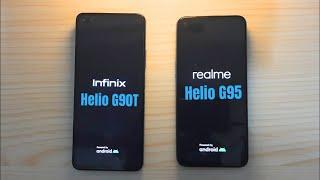 Infinix Zero 8i vs Realme 7  Helio G90T vs Helio G95 SpeedTest