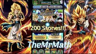 LR Carnival Gogeta Banner 1200 Stones Summons Dokkan 9th Anniversary JP