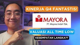 KINERJA Q4 FANTASTIS MUCUL KESEMPATAN LANGKA KOLEKSI MYOR? UPDATE Q4 2023