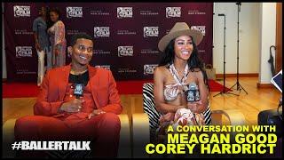 Meagan Good & Corey Hardrict Talk New Movie Divorce In The Black Their Roles Tyler Perry + More