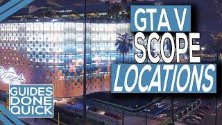 GTA Online Diamond Casino Heist Scope Guide All Access Points