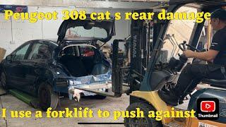 Peugeot 308 Cat S Copart UK Salvage Rebuild Part 3