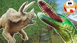 Funny Cartoon dinosaurs for kids  Fun dinosaurs Cartoon dinosaurs for children The Isle