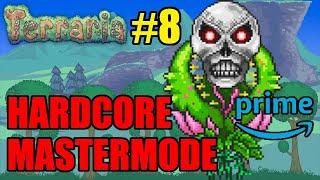 Skeletron Prime Free Jungle Shipping  - Terraria Hardcore Master Mode EP8