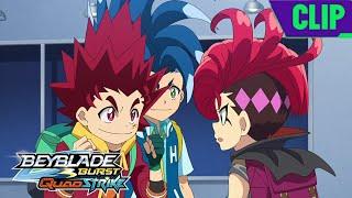 Hyuga and Hikaru are back  Beyblade Burst QUADSTRIKE  EP 11  CLIP 