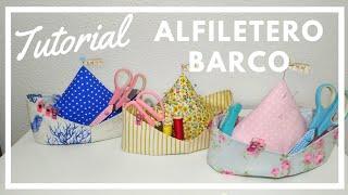 Alfiletero Barco Costurero   Boat Pincushion ️ Costura Creativa  TUTORIAL