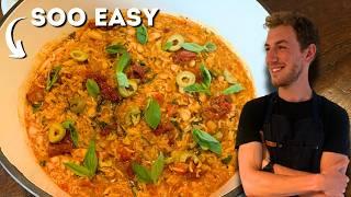 Italian Inspired One Pot RICE AND BEANS Recipe  Under £1.50$2 Per Portion