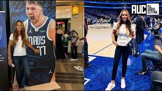 Luka Doncic Mom Goes Viral After Posting Pic At NBA Playoff Game