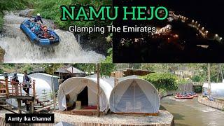 Namu Hejo Riverside tipe Glamping The Emirates Rafting seru di Pangalengan Bandung