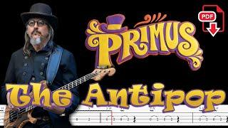 Primus - Antipop Bass Tabs  Notation @ChamisBass #chamisbass #primusbass