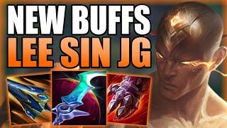 RIOT JUST BUFFED LEE SIN JUNGLE SO THIS IS HOW YOU CARRY WITH HIM Gameplay Guide League of Legends