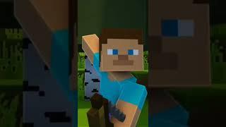 moobloom animation minecraft iron golem defend villager #short #Minecraft