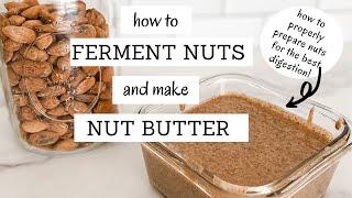 Homemade Nut Butter Recipe  HOW TO FERMENT NUTS AND SEEDS  Bumblebee Apothecary