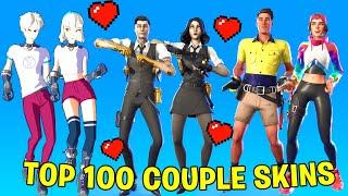 Top 100 Couple Skins With Best Fortnite Dances & Emotes Midas Female Midas Lexa Ikonik