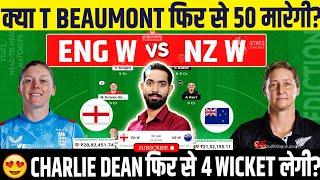 EN W vs NZ W Dream11 Team Prediction ENG W vs NZ W Dream11 Prediction EN W vs NZ W 2nd ODI Dream11