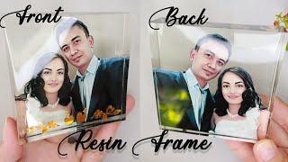 How to make Customised Resin Photo Frame  Resin Photo Frame Gifts Tutorial  DIY Resin Frames