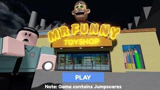 Playing Escape Mr Funnys ToyShop  Roblox