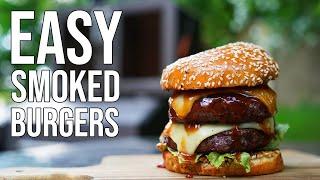 Easy Smoked Burger Recipe on the Pit Boss Pellet Grill