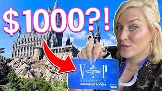 We Spent $1000 On A VIP Tour At Universal Orlando  Theme Park Bucket List  Review Spring Break