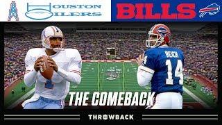 The Comeback Oilers vs. Bills 1992 AFC Wild Card