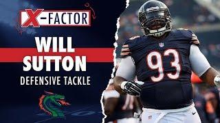 XFL Seattle Dragons X-Factor Will Sutton