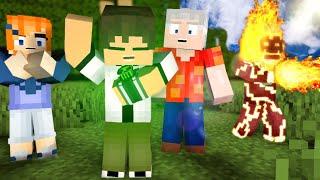 Ben 10 Minecraft Animation  Camping Adventure  Survival Skill Episode Recreated