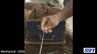 Sand Moulds using Single piece pattern