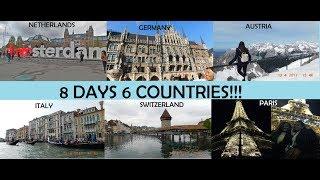 8 Days 6 Countries  Feder Goodbye dance in Europe