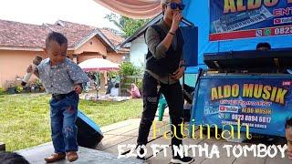 Artis cilik gokil habis dengan goyangy Ezo ft Nitha tomboy { fatimah } live bungkal