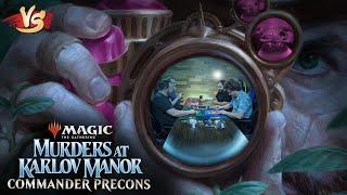 Karlov Manor Precons  Commander VS  Magic the Gathering Gameplay