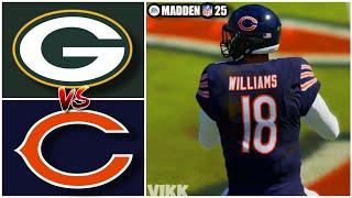 Packers vs Bears Week 11 Simulation Madden 25 Rosters
