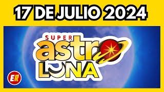 Resultado ASTRO LUNA hoy Miercoles 17 de julio del 2024 