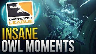 INSANE OVERWATCH LEAGUE MOMENTS - Overwatch Montage