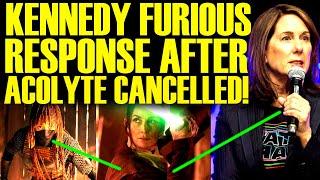 KATHLEEN KENNEDY ATTACKS FANS AFTER ACOLYTE GETS CANCELLED BY DISNEY WOKE STAR WARS FAILURE