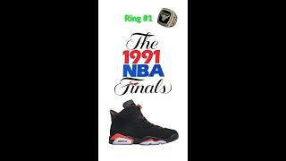 All 6 of Michael Jordan’s Championship Sneakers