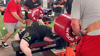 Bench Press World Record Was Broken 636 Kg1400 Lbs