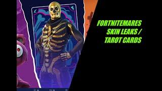 FORTNITEMARES TAROT CARDS  FORTNITEMARES NEW LEAKS SEASON 8 GOLDEN SKULL TROOPER  SHADOW MIDAS 