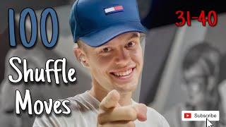 100 Moves Shuffle Dance #4  Cutting Shapes Dance Moves Tutorial  31-40