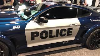 Sema Show 2018  Ford Mustang as police car