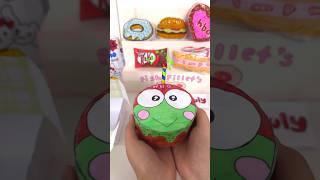 July birthday cake  #asmr #unboxing #squishy #diy #paperdiy #squishymaker #papersquishy #birthday