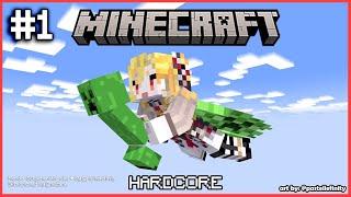 【Minecraft HARDCORE】#1 second goal full diamond gears & tools