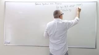 IME2 Chapter 7 - Video 2 Solving General Equilibrium Price Ratio - The Case with PPF.