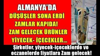 Almanyada Düşüş sona erdi zamlar kapıda dikkat #almanyahaberleri #almanyadayaşam